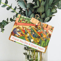 Schoolklasse met kittens Leerlingenkaart