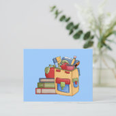 Schoolkleding voor overhemden en cadeaus briefkaart (Staand voorkant)