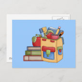 Schoolkleding voor overhemden en cadeaus briefkaart (Voorkant / Achterkant)