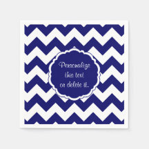 Schoolkleuren-Chevron, blauw-wit, donker-