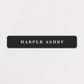 Schoolkleuren Moderne waterdichte naam Labels (Design 2)