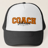 Schoolkleuren, speciaal ontworpen voor coach-Oranj Trucker Pet (Voorkant)
