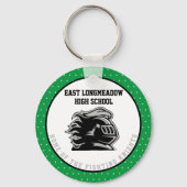 Schoolkleurgroene High School Fundraisers Ideeën Sleutelhanger (Voorkant)