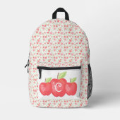 schoolkuif | Grade School Apple Monogram Bedrukte Rugzak (Voorkant)
