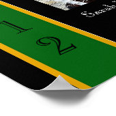 Schoolkunst in de vorm van een Afstuderen Poster (Hoek)