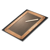  Schoollaat Gepersonaliseerde Leerleraar HNP Notitieblok (Schuin)