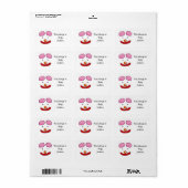 Schoollabels ( clown ) etiket (Full Sheet)