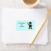 Schoollabels (piraat) etiket (Insitu)