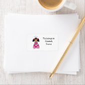Schoollabels (prinses) etiket (Insitu)