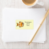 Schoollabels (vis) etiket (Insitu)