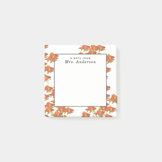 Schoolleerkracht Post-it® Notes (Voorkant)