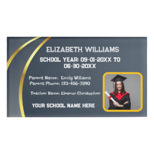 Schoolleerling kind Kinder ID identificatiefoto Naambadge