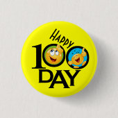 Schoolleraar 100 dagen Button (Voorkant)