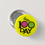 Schoolleraar 100 dagen Button - SRF (Voorkant /achterkant)