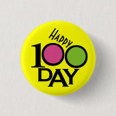 Schoolleraar 100 dagen Button - SRF (Voorkant)