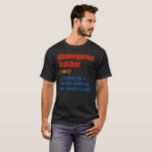 Schoolleraar Definitie Fun Terug naar school T-shirt (Voorkant volledig)