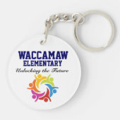 Schoolleraar Gepersonaliseerd Sleutelhanger - zie  (Achterkant)