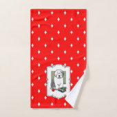 Schoolleraar Oude Engelse schapenhond (grijs 1) Bad Handdoek (Handdoek)