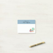 Schoolleraar Post-it Notes (Op bureau)
