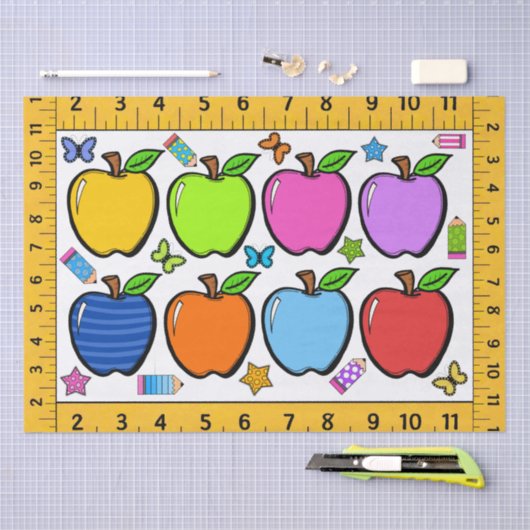 Schoolleraar Schattige cadeaupapier Tissuepapier (Craft)