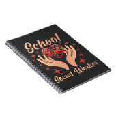 Schoolleraar sociaal adviseur Onderwijs Notitieboek (Rechterzijde)