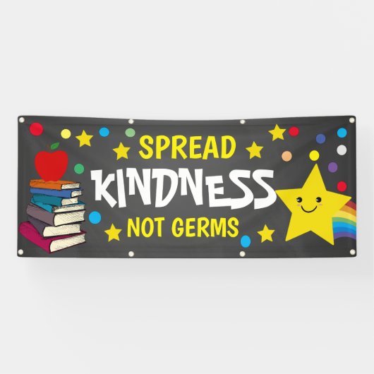 schoolleraar SPREAD KINDNESS Banner (Horizontaal)