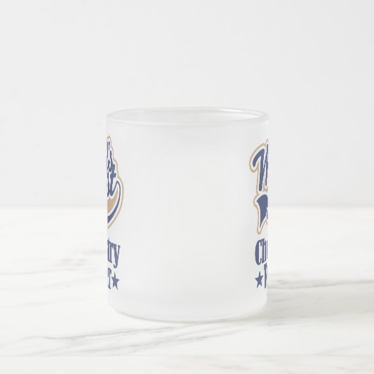 Schoolleraar voor chemie (beste werelden) matglas koffiemok (Center)