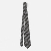 Schoolleraarsgeschiedenis Blackboard Chalk Necktie Stropdas (Achterkant)