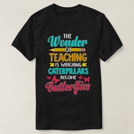 schoolleraren citeren Gezegden T-shirt (Design voorkant)