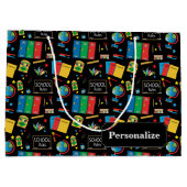 schoolleraren regel grote cadeau groot cadeauzakje (Achterkant)