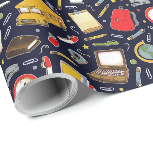 Schoollerarencadeaupapier Cadeaupapier (Rol Hoek)