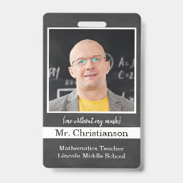 Schoollerarenidentificatieschema aanpassen badge