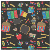 Schoollerarenpatroon Stof (Close Up)