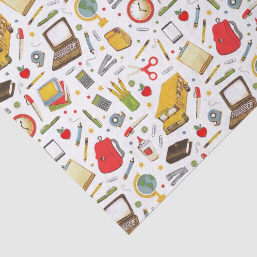 Schoollerarenpraktijkpapier Tissuepapier (Detail)