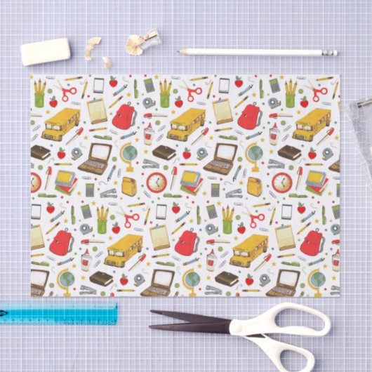 Schoollerarenpraktijkpapier Tissuepapier (Craft)