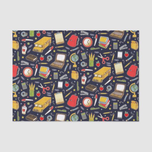 Schoollerarenpraktijkpapier Tissuepapier (Voorkant)