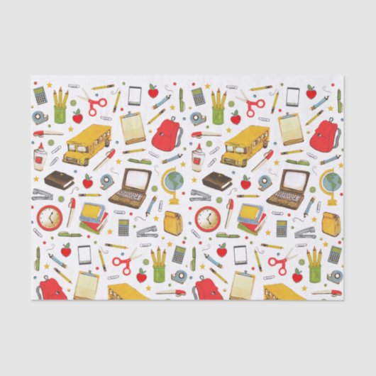 Schoollerarenpraktijkpapier Tissuepapier (Voorkant)