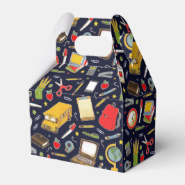 Schoollerarenwaardering voor de promotievak bedankdoosjes