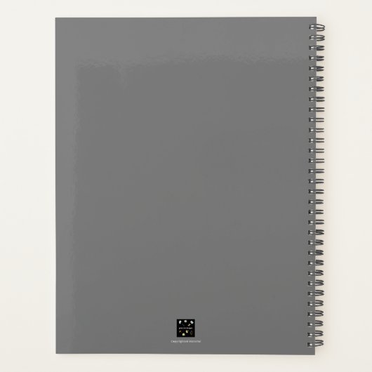 SCHOOLLEVERINGEN OP CHALKBOARD WEEKLY PLANNER (Achterkant)