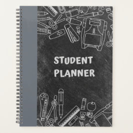 SCHOOLLEVERINGEN OP CHALKBOARD WEEKLY PLANNER