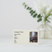 Schoolmaster's Desk Visitekaartje (Staand voorkant)