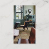 Schoolmaster's Desk Visitekaartje (Achterkant)