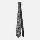 Schoolmeester Letters op Schoolbord Necktie Stropdas (Voorkant)