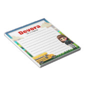 Schoolmeisje Mitzva notitie Notitieblok (Schuin)