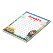 Schoolmeisje Mitzva notitie Notitieblok (Linkerzijde)