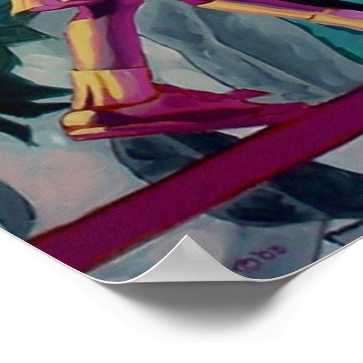 Schoolmeisje Poster (Hoek)