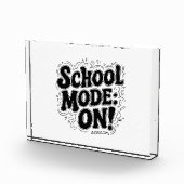 Schoolmodus: AAN! , geïnspireerd ontwerp Fotoblokken (Rechts)