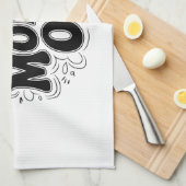 Schoolmodus: AAN! , geïnspireerd ontwerp Theedoek (Quarter Fold)
