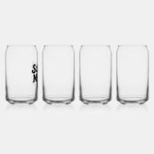 Schoolmodus: AAN! , typografie met Blikvorm Glas (Rechts)