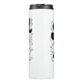 Schoolmodus: AAN! , typografie met Thermosbeker (Achterkant)